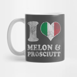 Italian Love Melon Prosciutt Prosciutto Italy Italia Mug